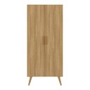 Ver imagem 5 de Armário de Lavanderia Multiuso 2 Portas 68cm Retrô Urban Multimóveis Mp6038 Madeirado