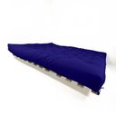 Ver imagem 3 de Sofa Cama Futon Oriental King Azul Royal Acquablock Madeira Maciça Pinus Natural sem Pintura