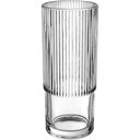 Ver imagem 1 de Vaso Decorativo Enfeite Casa Redondo Home&co Vidro 27x11x11cm Transparente