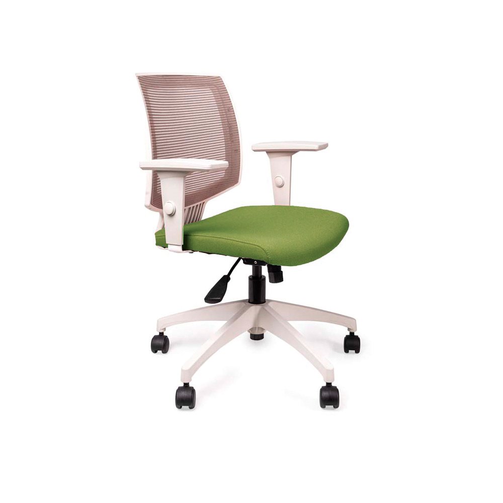 Cadeira de Escritório Ergonômica Giratória Verde Profit Marelli - 1