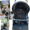 Ver imagem 4 de Carrinho de Bebe com Bebe Conforto e Base Burigotto Lui Rose