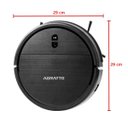 Ver imagem 2 de Aspirador de Pó Robô 3 em 1 Varre Aspira Limpa Praticci Premium Preto Bivolt Agratto Aarr02l-04