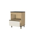 Ver imagem 5 de Balcão Modulado com Gaveta e Porta 70cm Confort 100%MDF