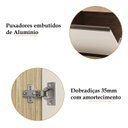 Ver imagem 4 de Balcão Modulado com Gaveta e Porta 70cm Confort 100%MDF