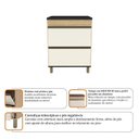 Ver imagem 3 de Balcão Modulado com Gaveta e Porta 70cm Confort 100%MDF