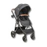 CARRINHO COSMOS MELANGE PRETO - KIDDO - 2