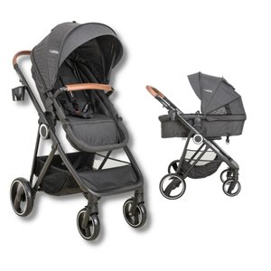 CARRINHO COSMOS MELANGE PRETO - KIDDO