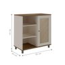 Buffet 1 Porta Joinville Pinho Off White - 2