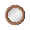 Ver imagem 1 de Espelho Decorativo Madrid Bouclê 90cm Redondo Terracota