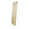 Painel De Madeira De Pinus 1,8x40x150 Cubomob Natural - 2