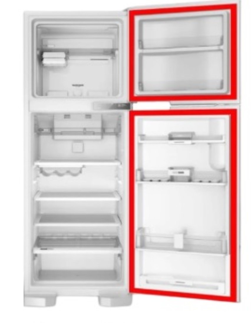Jogo para Geladeira Redk380 - 118x57 e 571*421