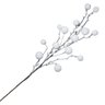 Galho Decorativo Pom Pom Branco 100cm 100cm - 2