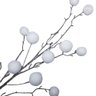 Galho Decorativo Pom Pom Branco 100cm 100cm - 1