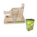 Ver imagem 1 de Kit Caipirinha Drinks Tábua Socador Bartender Personalizado