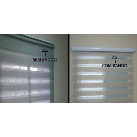 Persiana Rolo Tela Solar 5% Sacada 1,00m X 2,00m C/ Bandô