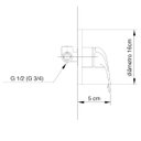 Ver imagem 6 de Misturador Monocomando para Chuveiro Ducha Cromado Lorben