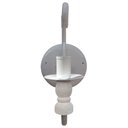 Ver imagem 3 de Conjunto 2 Arandelas e Lustre Artesanal Para Sala de Jantar Libertas Rosas Artesanato Kit 1 Lustre +