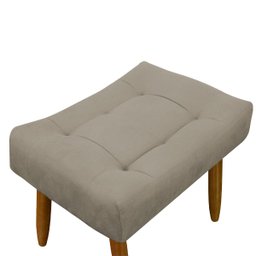 Puff Decorativo Quarto e Sala de Estar Suede Light Herrero:Capuccino - 4