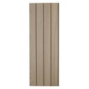 Ver imagem 3 de Kit 10 Placas Painel Ripado Revestimento Adesivo Modular Cor Elmo Palmares Madelina Decor