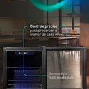 Ver imagem 7 de Adega de Vinhos Compressor Hq 36 Litros 12 Garrafas Preto Hq-av12h