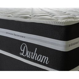 Cama Box Queen c/ Molas Ensacadas Durham Preto 158x198x60  - 5