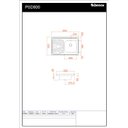 Ver imagem 2 de Pia Inox Fabrinox PSD800D 80x52cm, cuba direita, kit completo