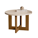 Ver imagem 2 de Mesa de Centro Jb 8001 Apoio Redonda Mesinha Centro Decorativa de Sala Sofá Puff Casa Porta Objetos