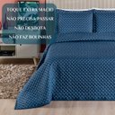 Ver imagem 5 de Conjunto Cama Casal Queen Size Melody Bordada 200 Fios Extra Macio - Ravena:azul
