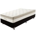 Ver imagem 1 de Cama Box Preto e Colchão King Best Molas Ensacadas Solteiro 88x188x33 Anjos