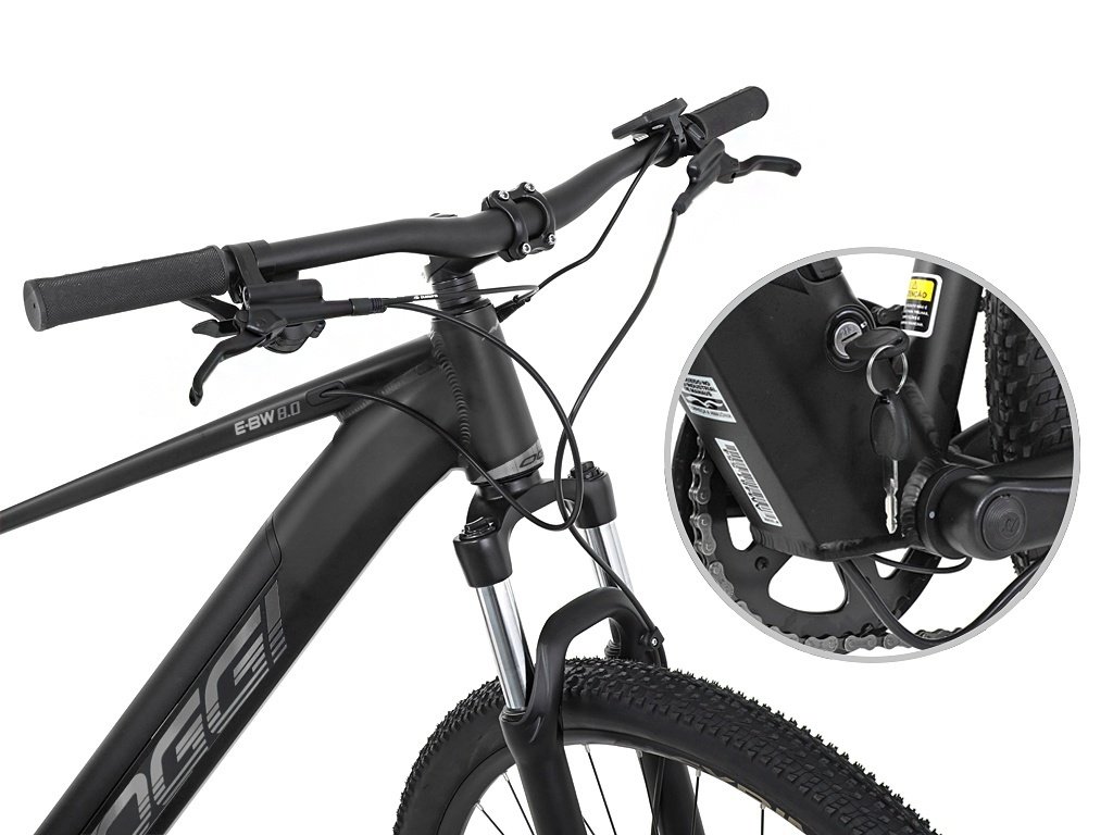 Bicicleta Elétrica Oggi Big Wheel 8.0 E-Bike 2021 - Preto - 17 - 3