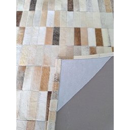 Tapete de Couro Natural Castor Claro 2,00 X 1,50 M - 4