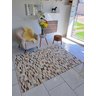 Tapete de Couro Natural Castor Claro 2,00 X 1,50 M - 2