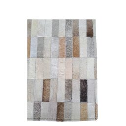 Tapete de Couro Natural Castor Claro 2,00 X 1,50 M - 3