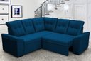 Ver imagem 1 de Sofá Canto London Suede Velut - King House