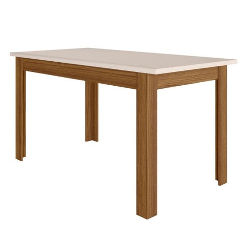 Mesa de Jantar Retangular 150cm sem Cadeiras de 6 Lugares Bellagio