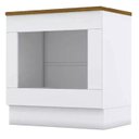 Ver imagem 1 de Balcao Forno Embutir Tampo Cooktop 80cm Americana Branco Nature Henn