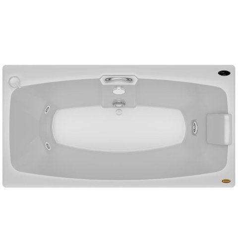 Banheira Aquecedor 3 Jatos Mysia P2 150x79cm Branca