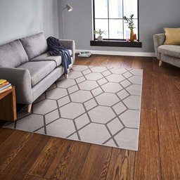 Tapete Funcional Tecido Hexagonal 200X300 Textil Jserrano 60 - 2