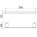 Ver imagem 3 de Porta Toalha Rosto 30cm Docol Flat Cobre Escovado 01013669