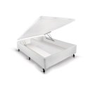 Ver imagem 1 de Cama Box Baú Queen Courano White New (158x198x30) - Castor