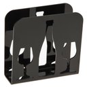 Ver imagem 3 de Kit 12 Porta Guardanapo Decorativo Taça e Garrafa de Vinho Preto Acrílico