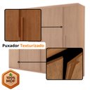 Ver imagem 6 de Guarda Roupa Casal Quioto MDF com 6 Portas 2 Gavetas Moderna Mobília