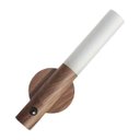 Ver imagem 1 de Luminaria Sensor Movimento Usb Recarregavel Luz Led Bastao Magnetico Parede Sala Quarto Casa