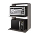 Ver imagem 4 de Suporte para Microondas e Forno Lauren Grafite Maderatto Móveis
