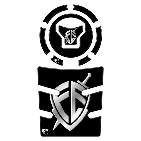 Kit Adesivo Tanque Nxr Bros 160 2025 2026 Escudo Cruz Fé