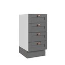 Ver imagem 2 de Balcão 4 Gavetas 40cm sem Tampo Arizona CabeCasa MadeiraOriginals