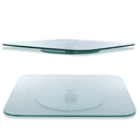 Ver imagem 1 de Prato Giratório Quadrado Moderno Vidro Temperado 8mm X 90cm