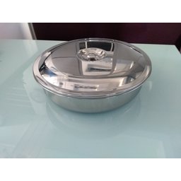 Bacia Multiuso de Aço Inox com Tampa Art'Inox - 8 Litros - 4