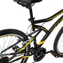 Ver imagem 2 de Bicicleta Mountain Bike Caloi Andes Aro 26 21 Marchas Freio V-Brake Quadro Aço Preta