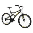 Ver imagem 1 de Bicicleta Mountain Bike Caloi Andes Aro 26 21 Marchas Freio V-Brake Quadro Aço Preta